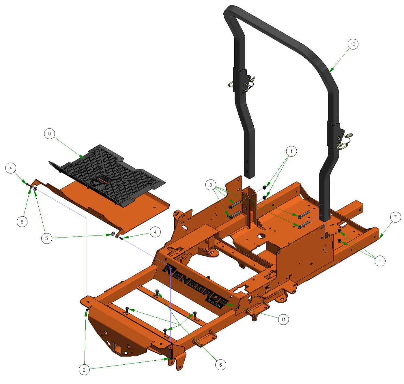 Floorboard & Rops