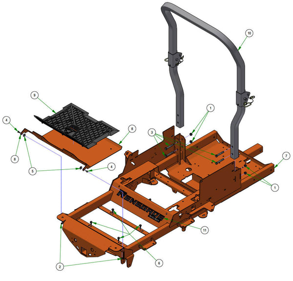 Floorboard & ROPS