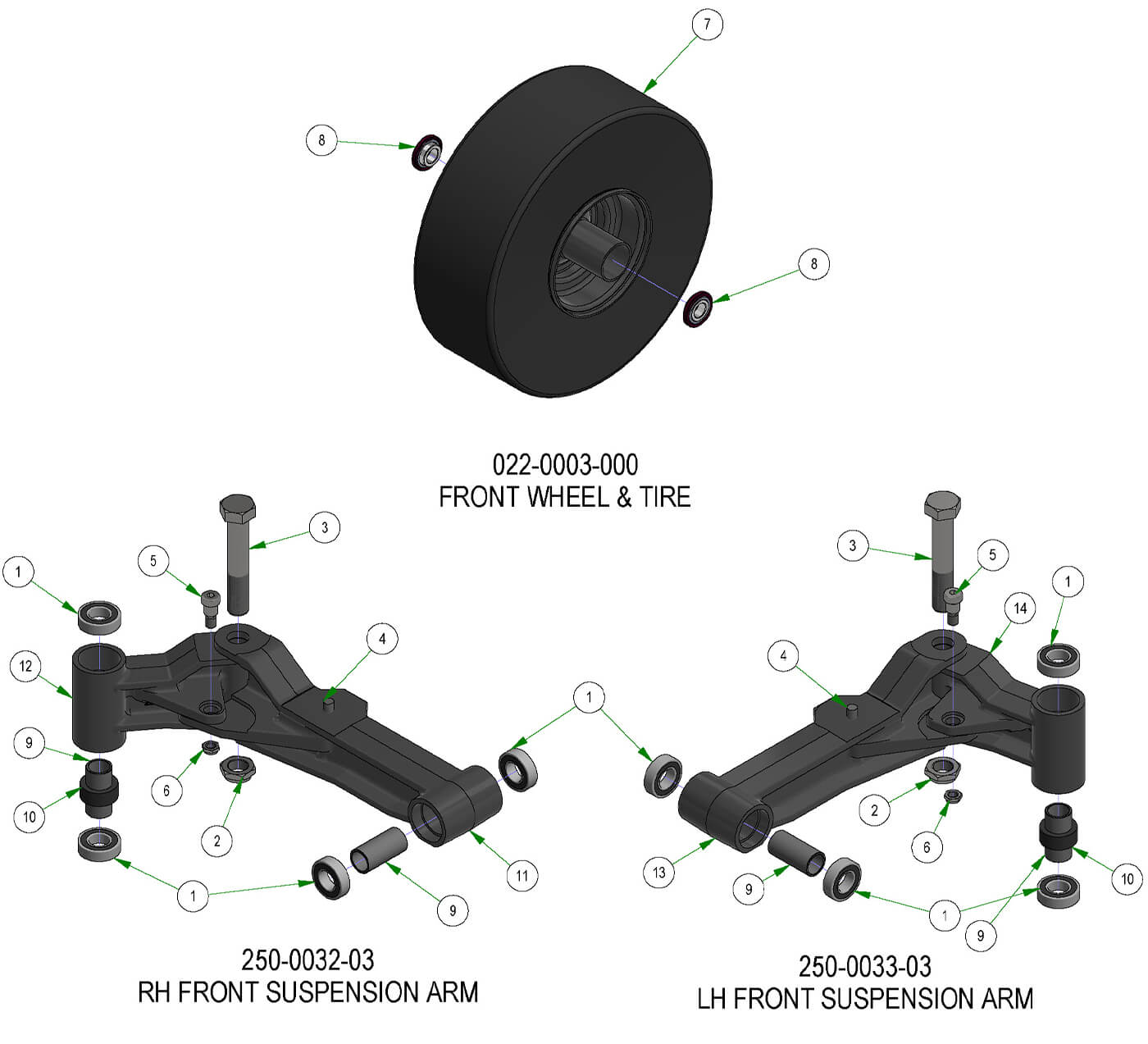 Front End Subassemblies