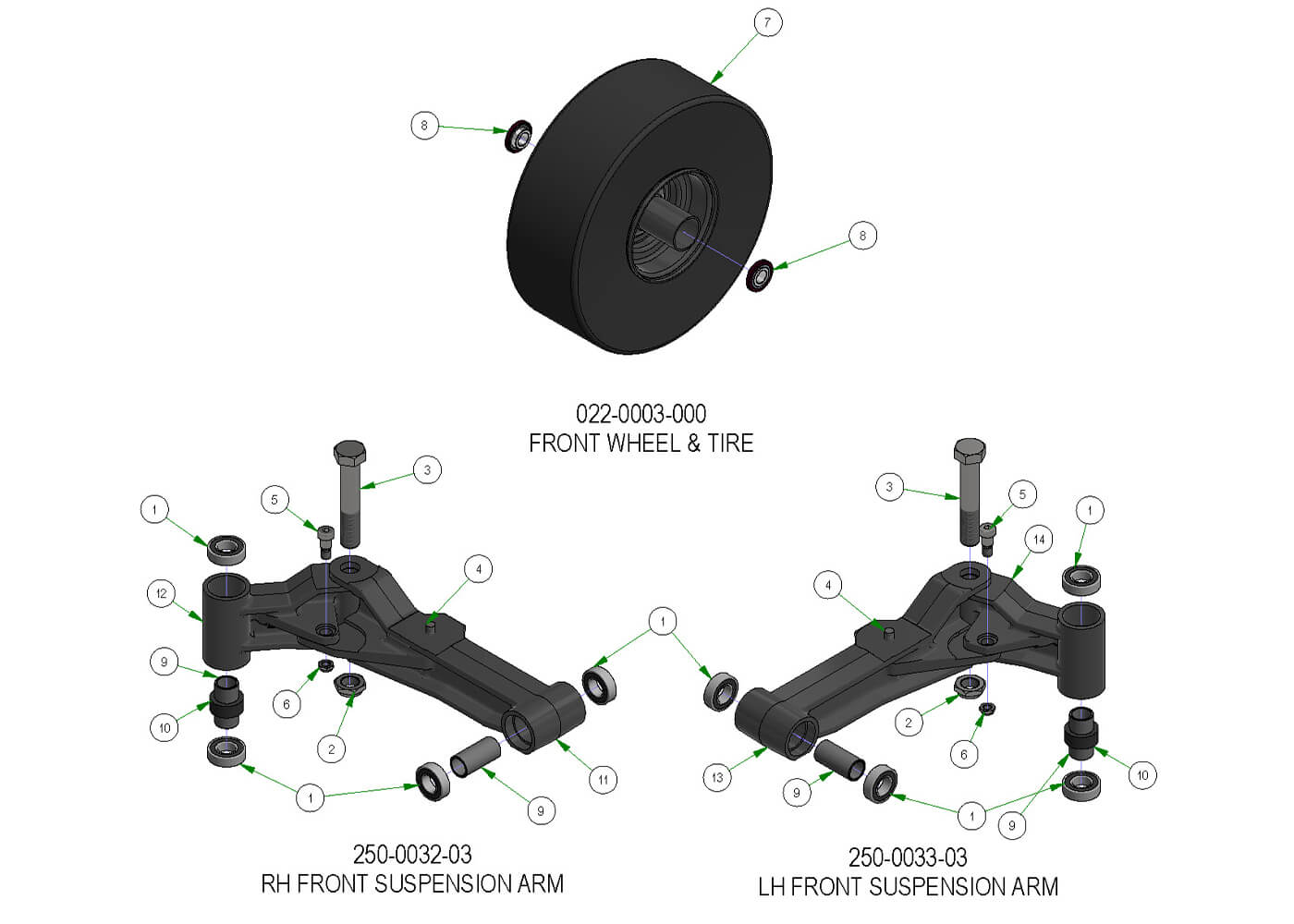 Front End Subassemblies