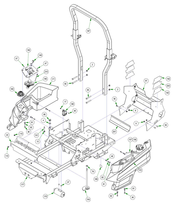 Fuel Tank & Rear Cover