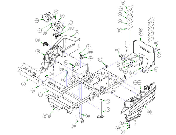 Fuel Tank & Rear Cover