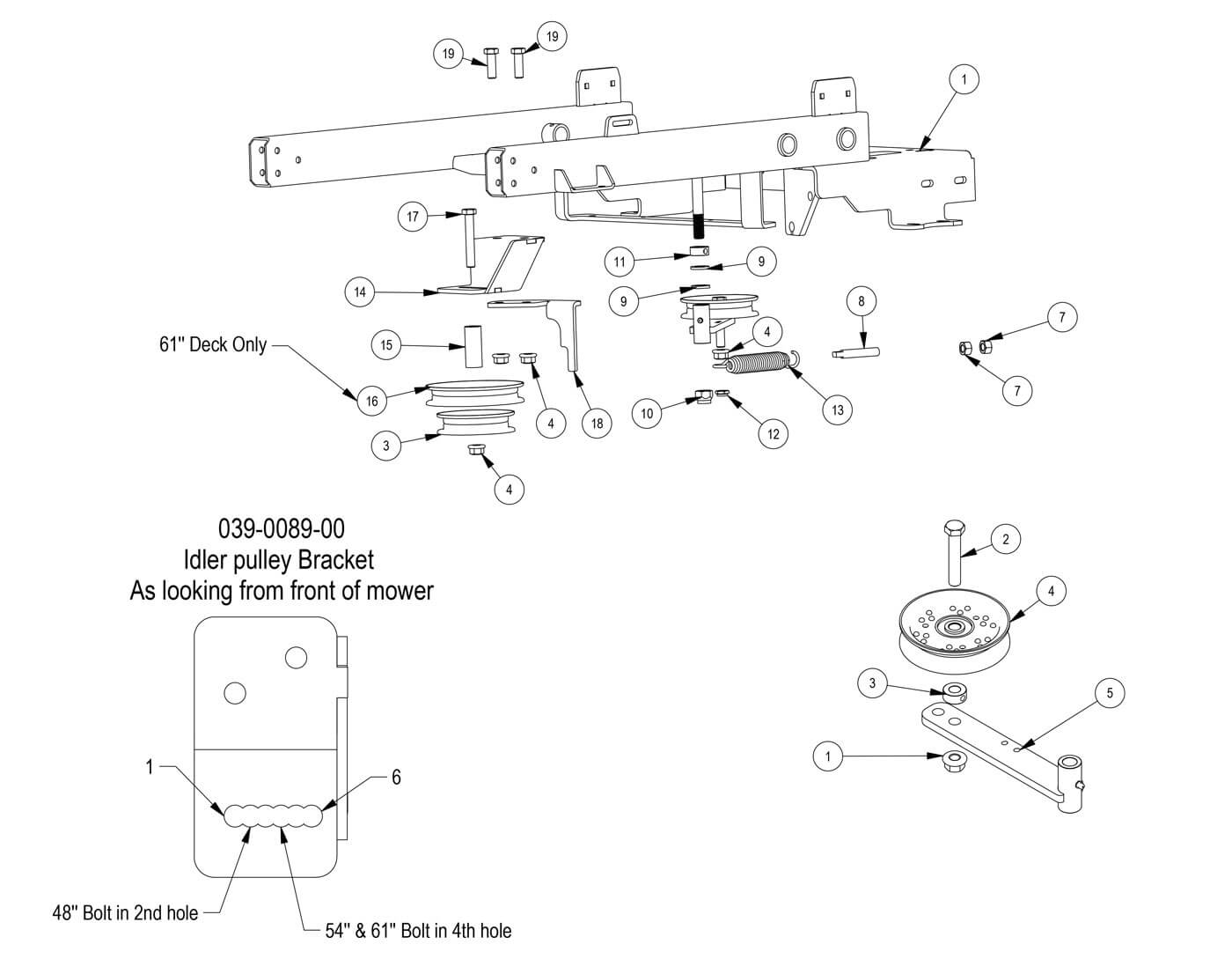 Idler Arm Mount