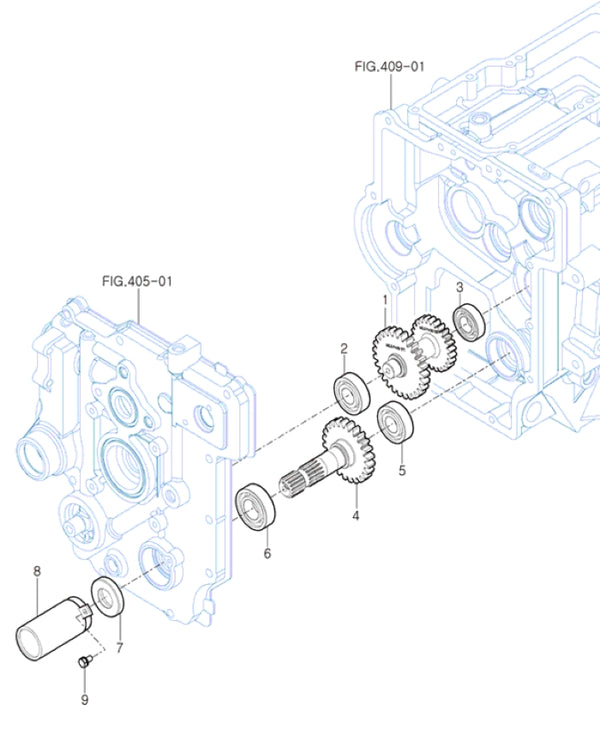 Mid PTO Idle Gear & Mid PTO Sub