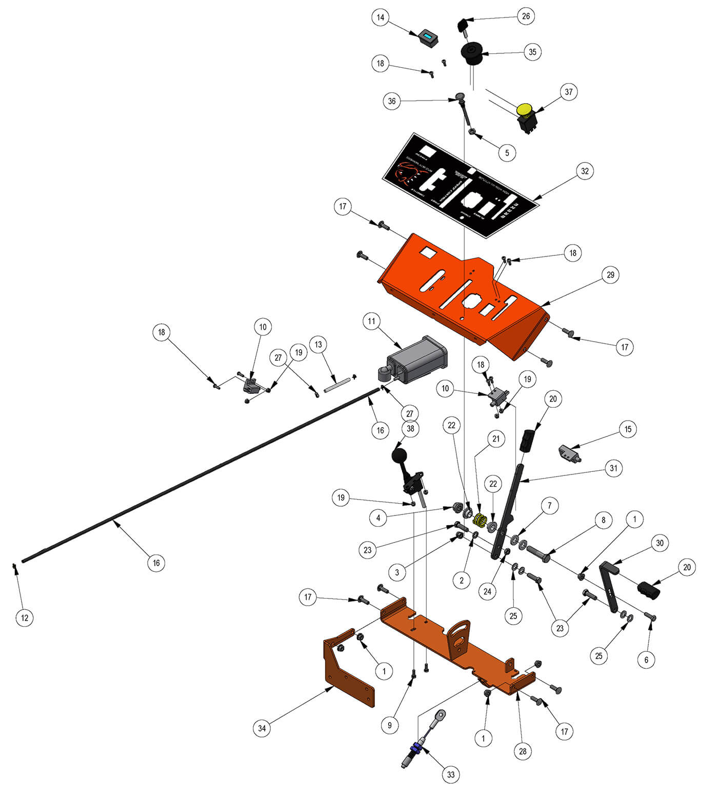 Podium Control Panel