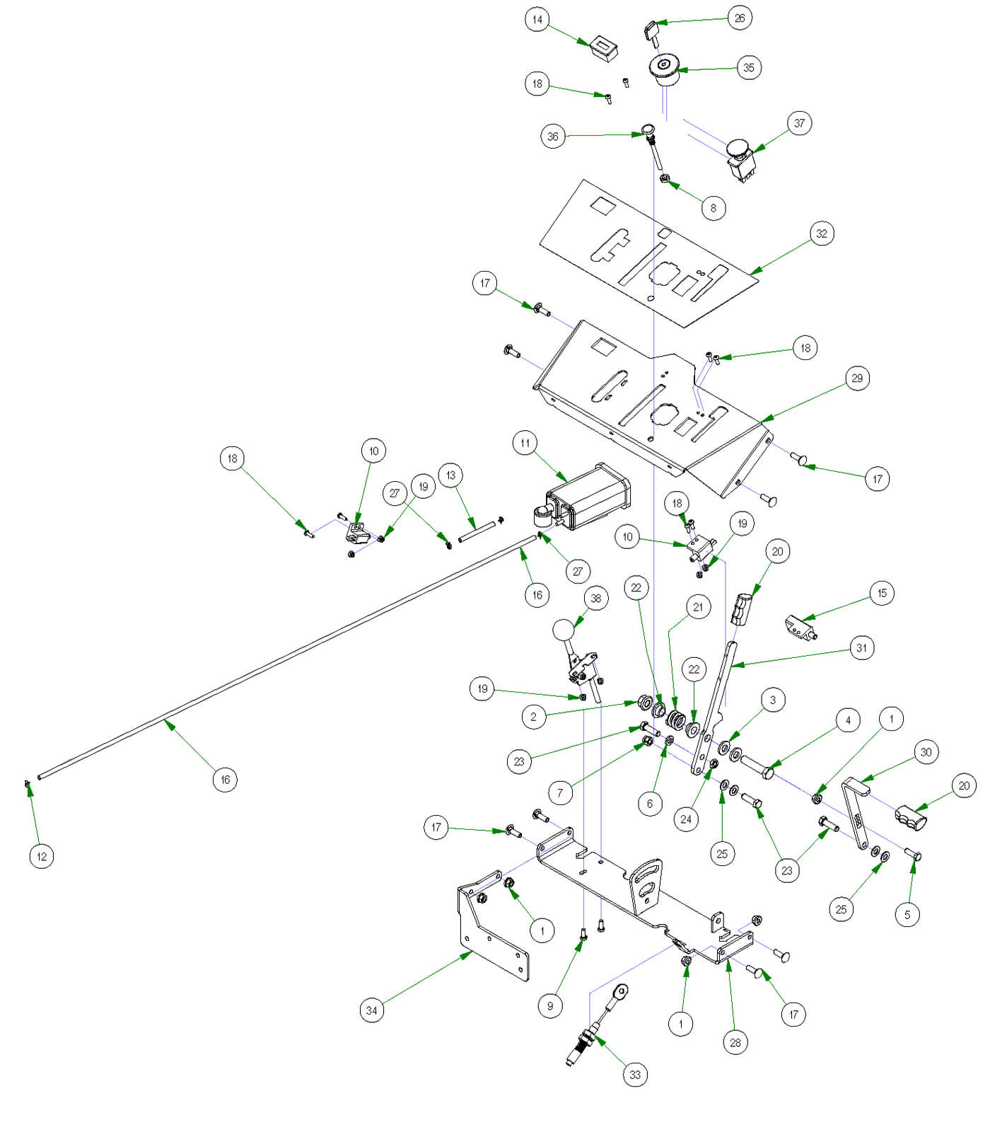 Podium Control Panel