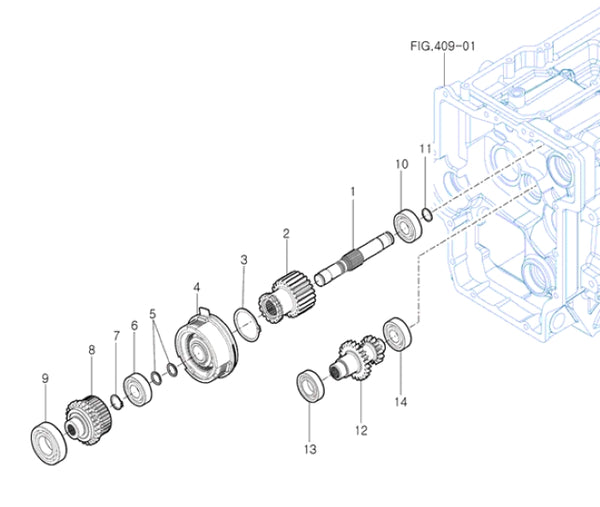 PTO Clutch Sub & Range Gear Sub
