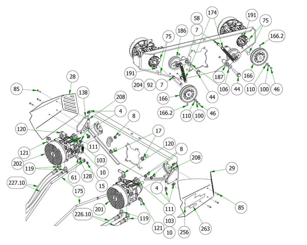 Pump & Idler Assembly