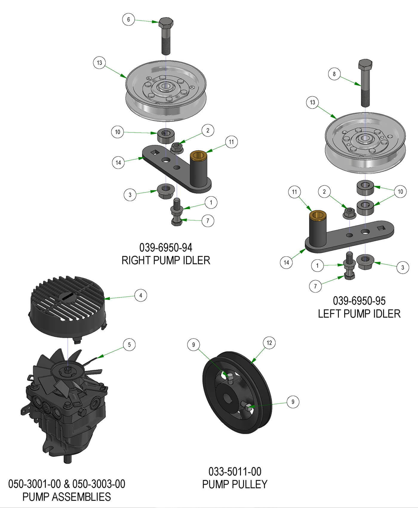 Pump Plate Subassemblies