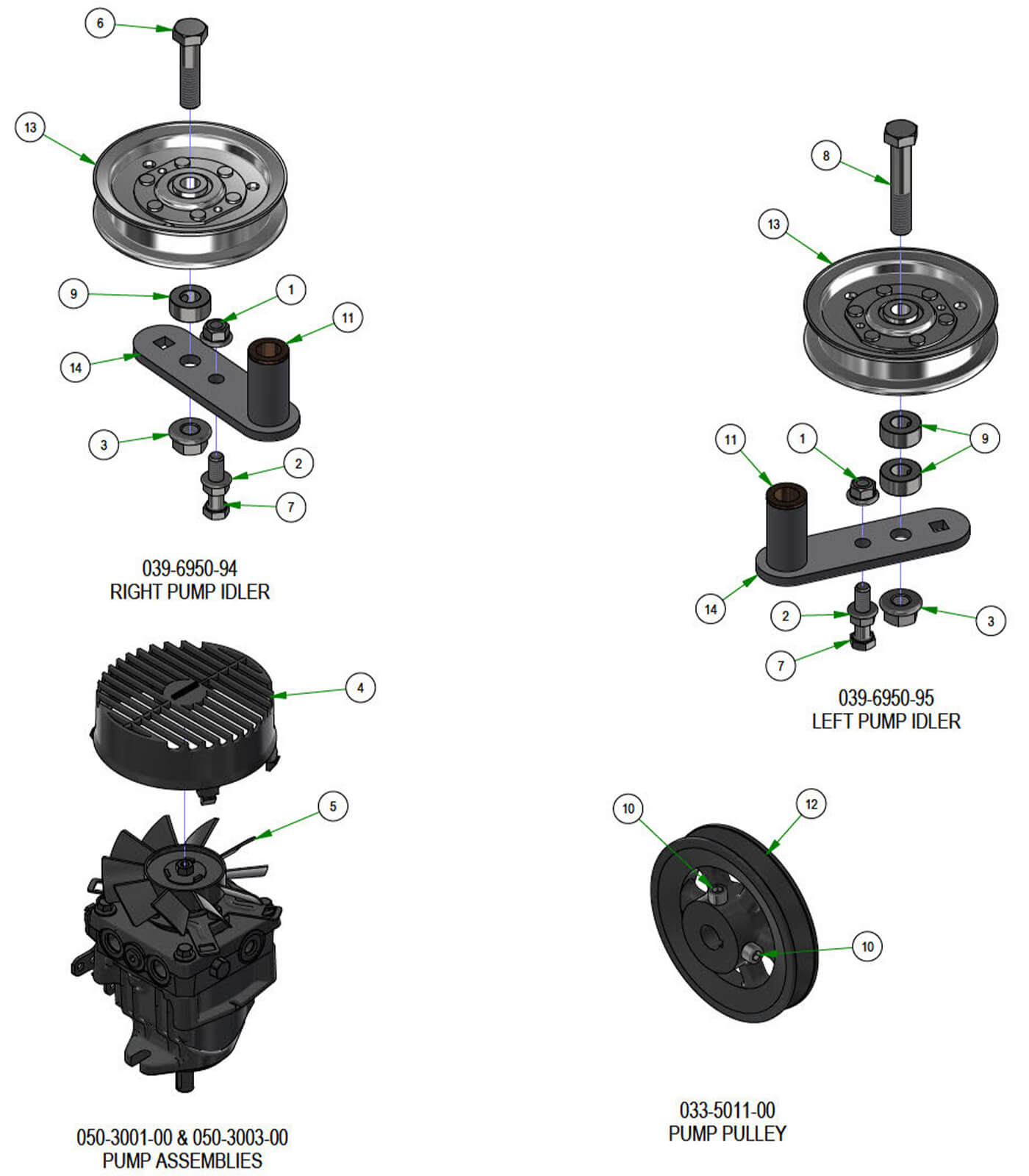 Pump Plate Subassemblies