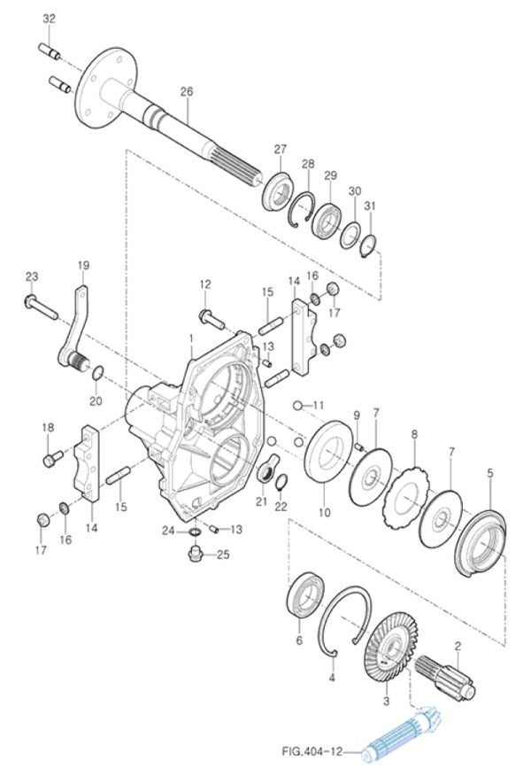 Rear Axle Housing