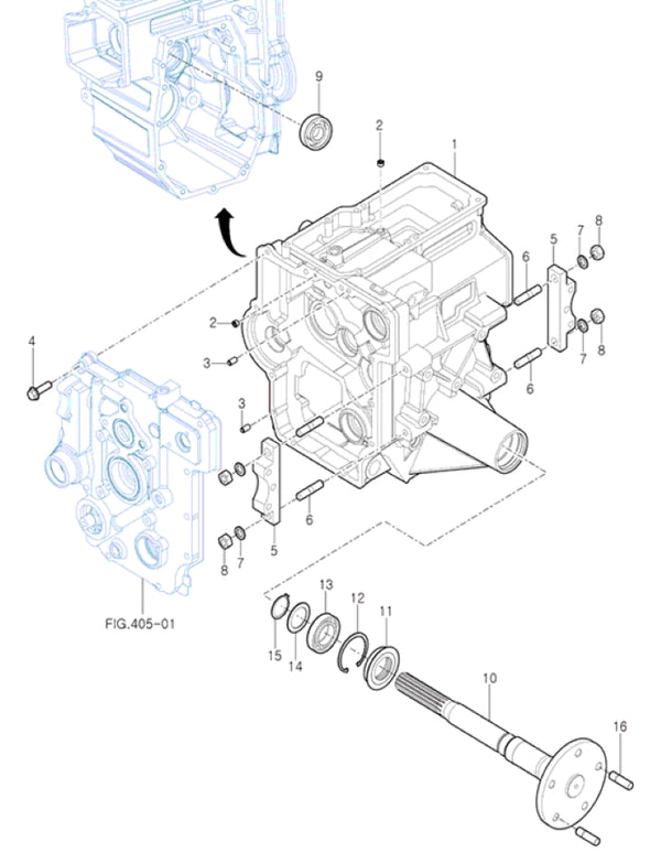 Rear Transmission Case