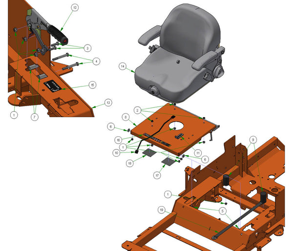 Seat & Brake