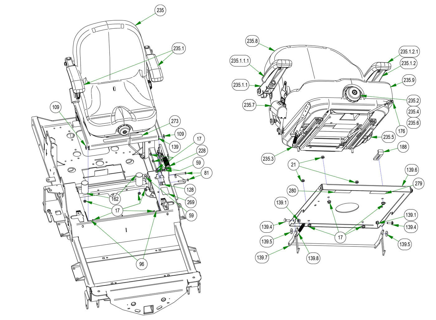 Seat & Brake