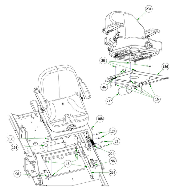 Seat & Brake
