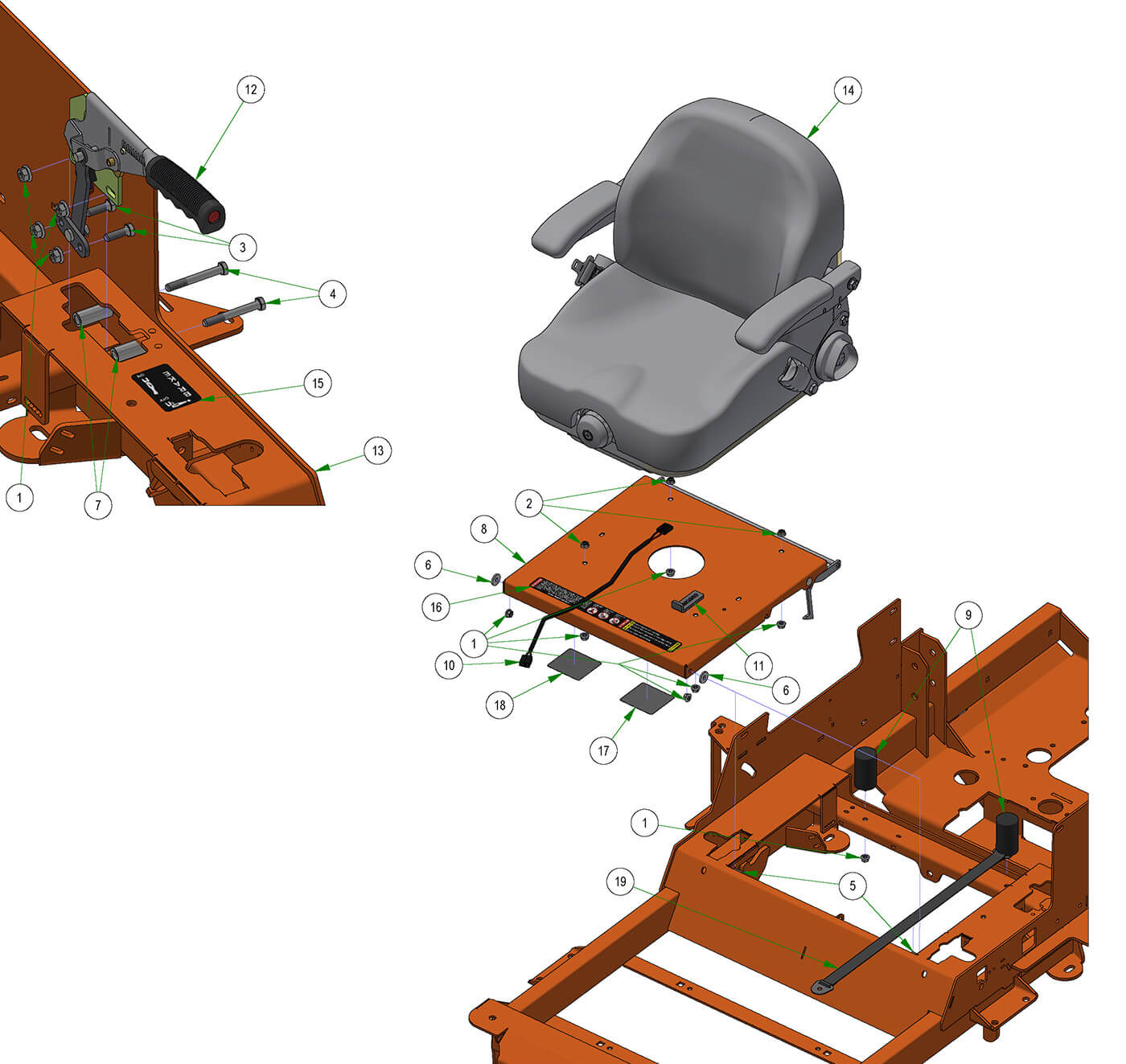Seat & Brake