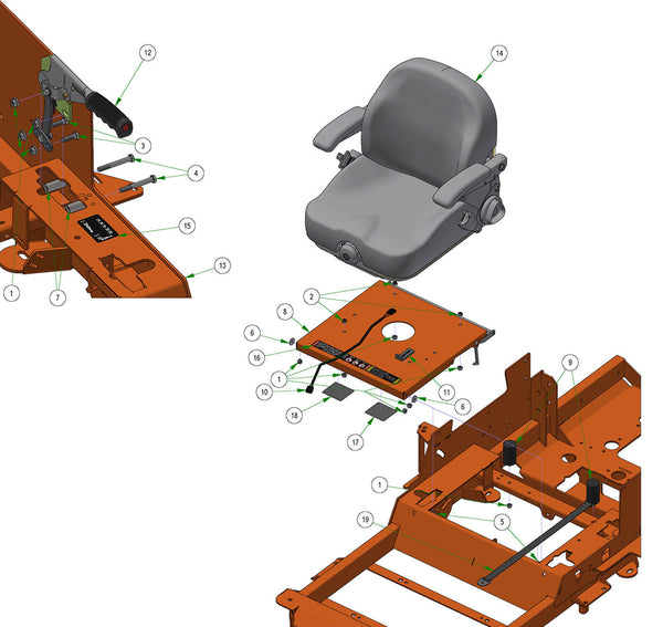 Seat & Brake