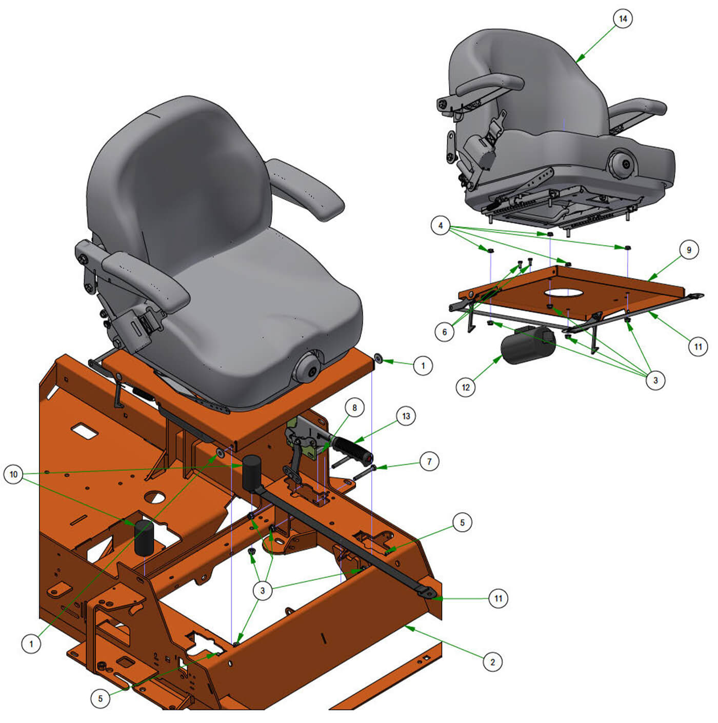 Seat & Brake