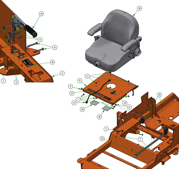 Seat & Brake