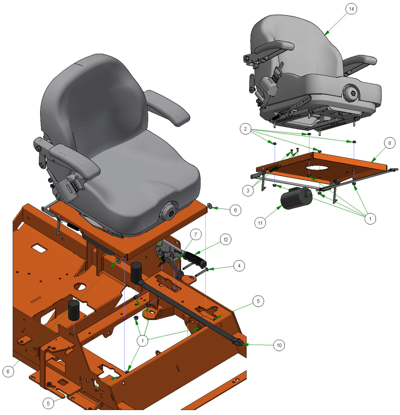 Seat & Brake