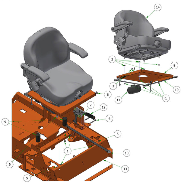 Seat & Brake
