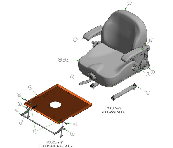 Seat Subassemblies