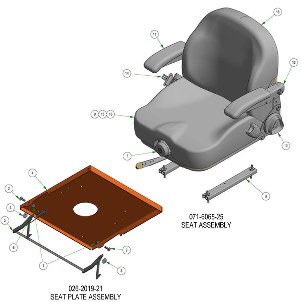 Seat Subassemblies