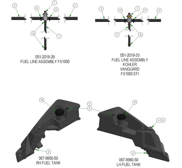 Tanks & Battery - Fuel Tanks