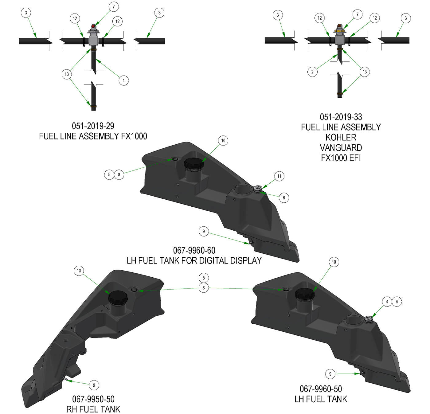 Tanks & Fuel Lines