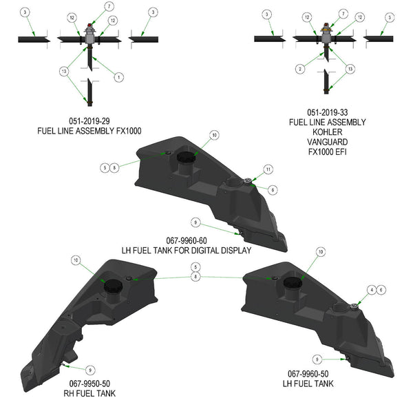 Tanks & Fuel Lines