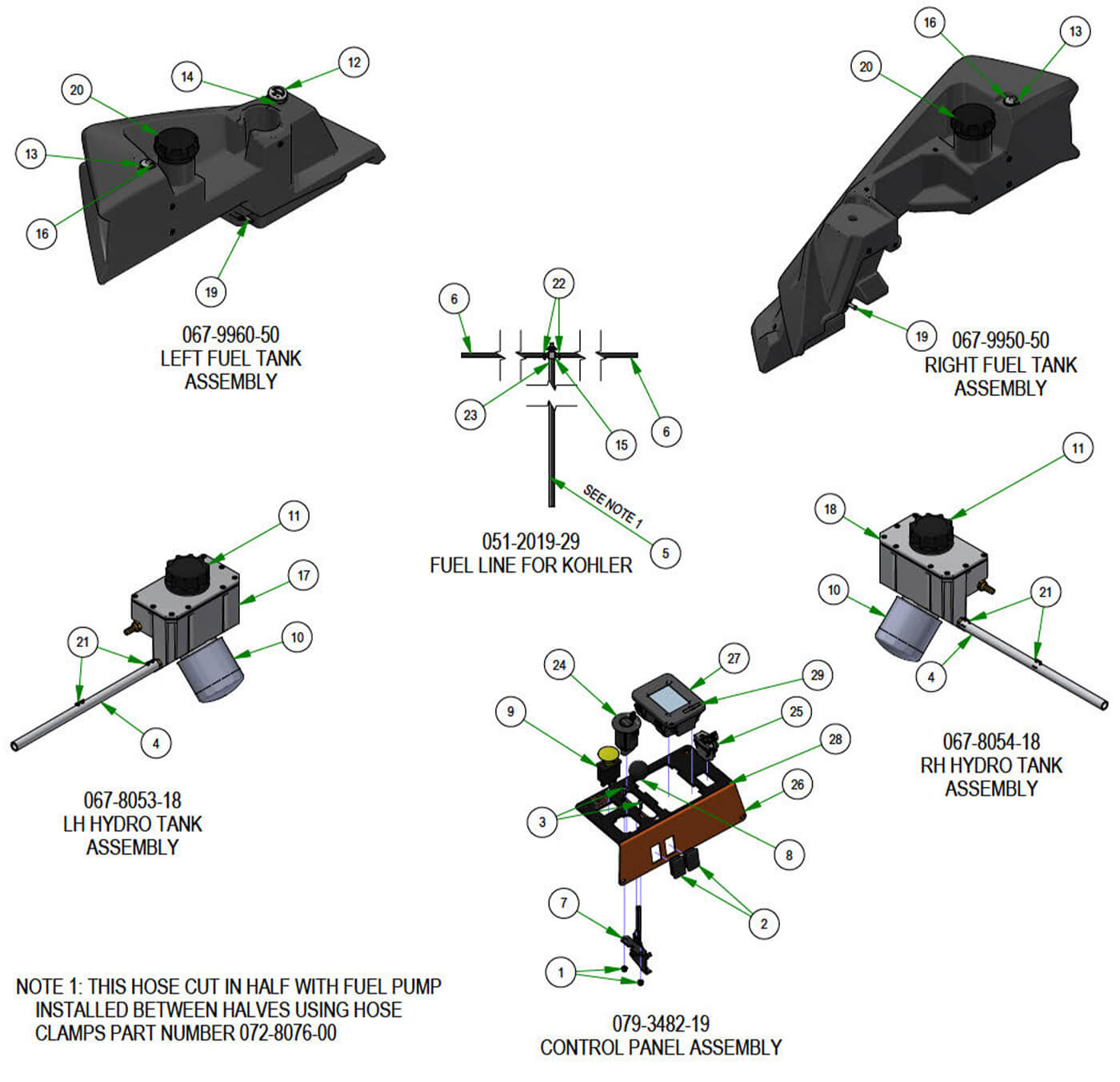 Tank Subassemblies