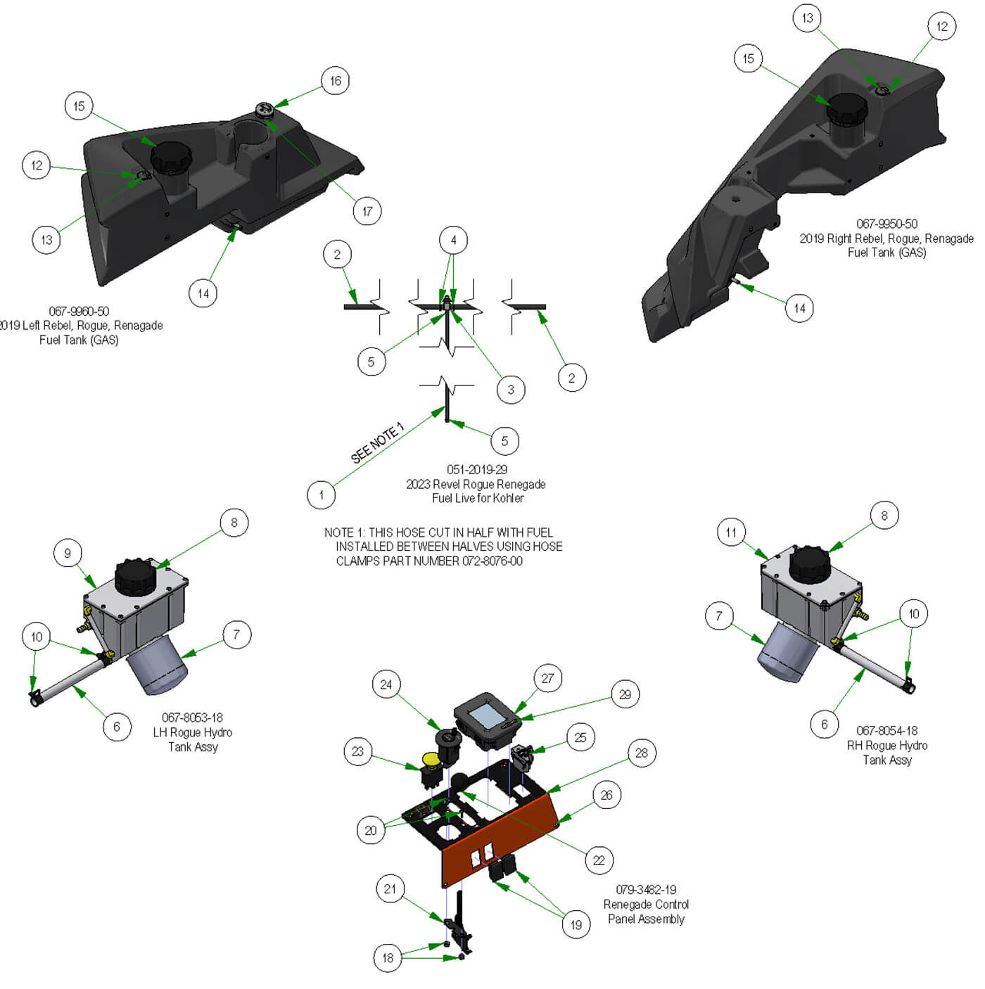 Tank Subassemblies