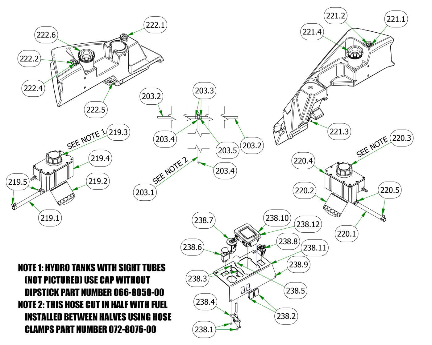 Tanks Subassemblies