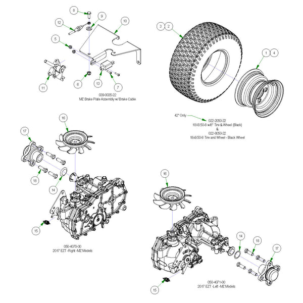 Transaxle Subassemblies