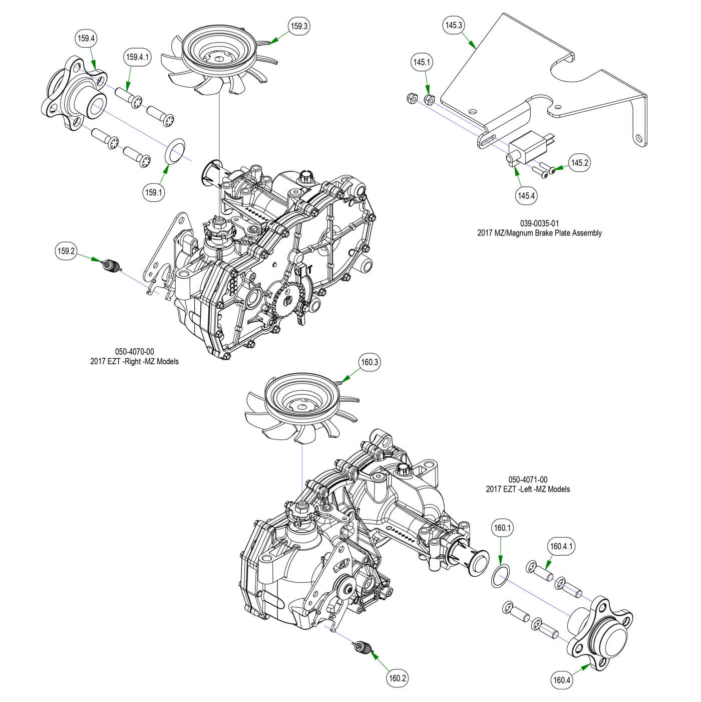 Transaxles Subassemblies