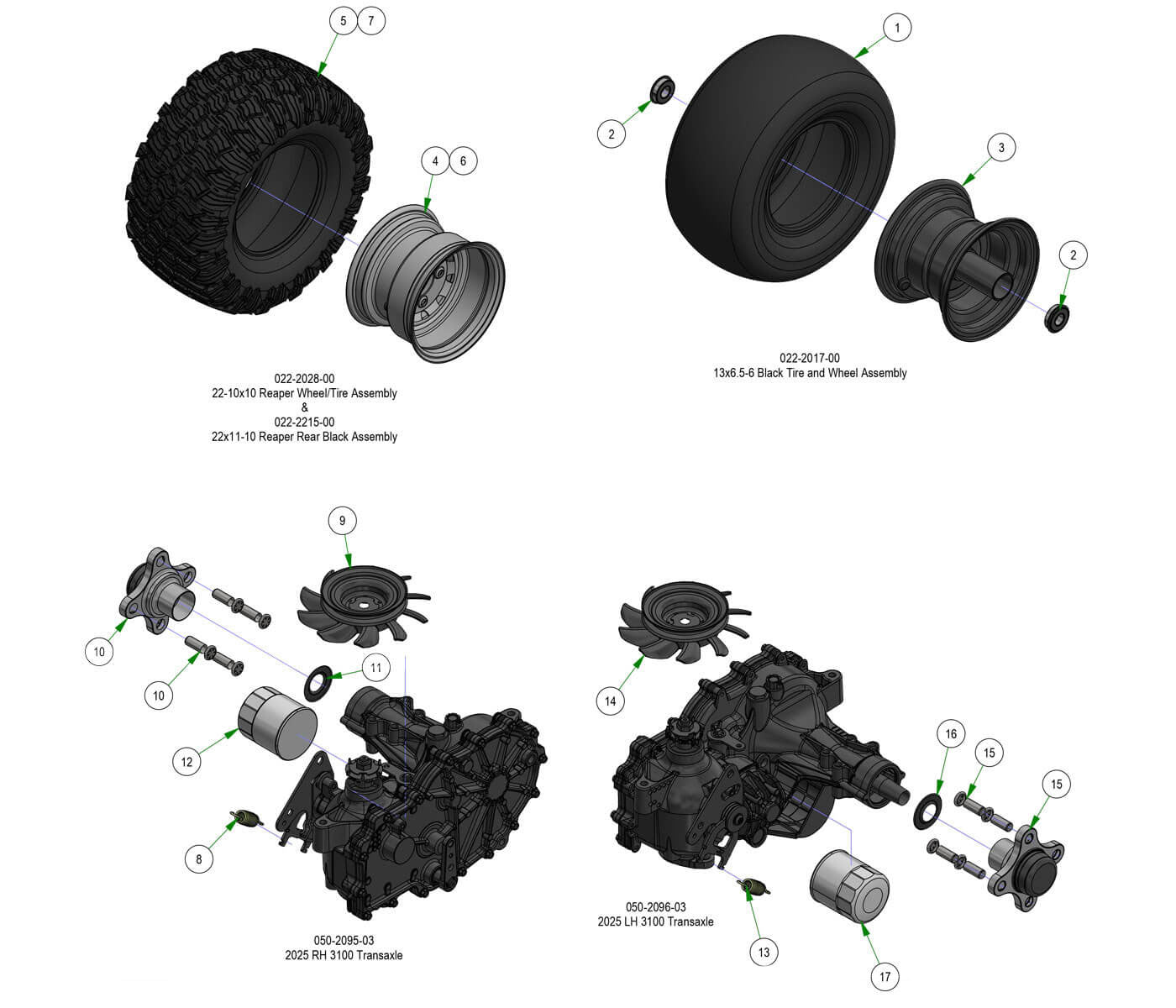 Transaxle Subassemblies
