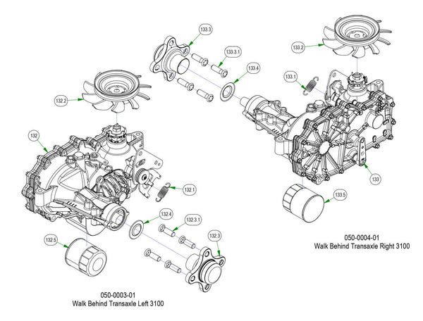 Transaxle Subassemblies