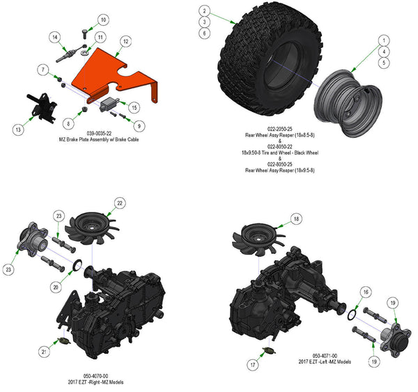 Transaxle Subassemblies