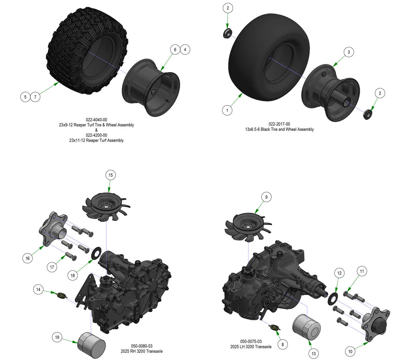 Transaxle Subassemblies