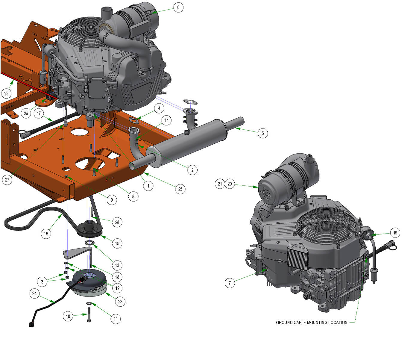 Engine - Vanguard EFI