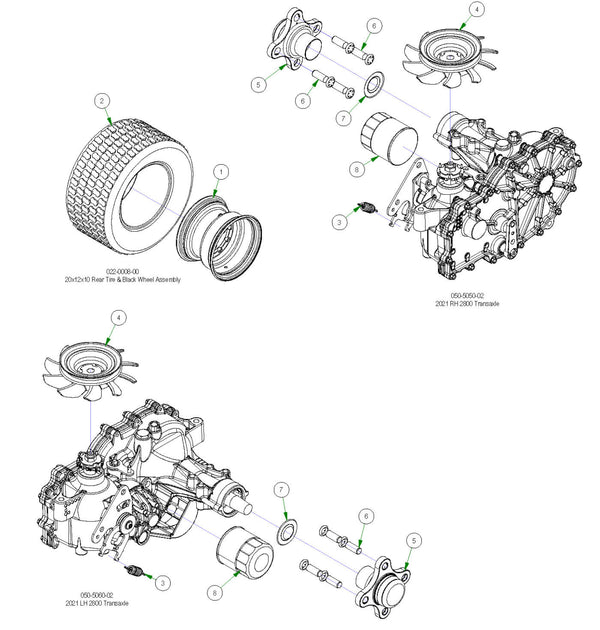 Wheel Subassemblies