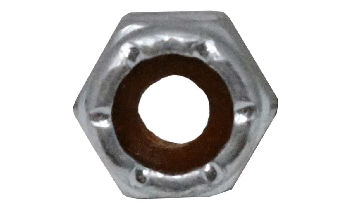 10-24 Nylon Insert Locknut Zin