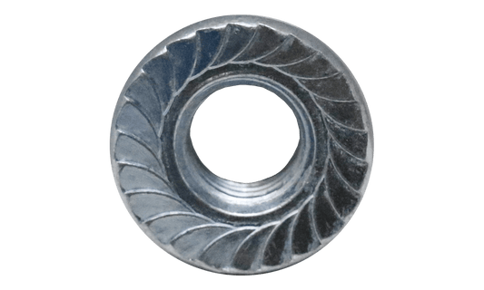 1/2-13 Hex Fange Nuts Zinc w/