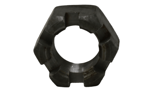 1-14 Hex Castle Nut Plain (Slo