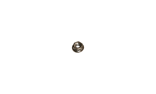 1/4-20 Hex Flange Nuts Zinc w/