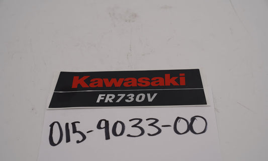 FR730V Air Filter Cover Decal