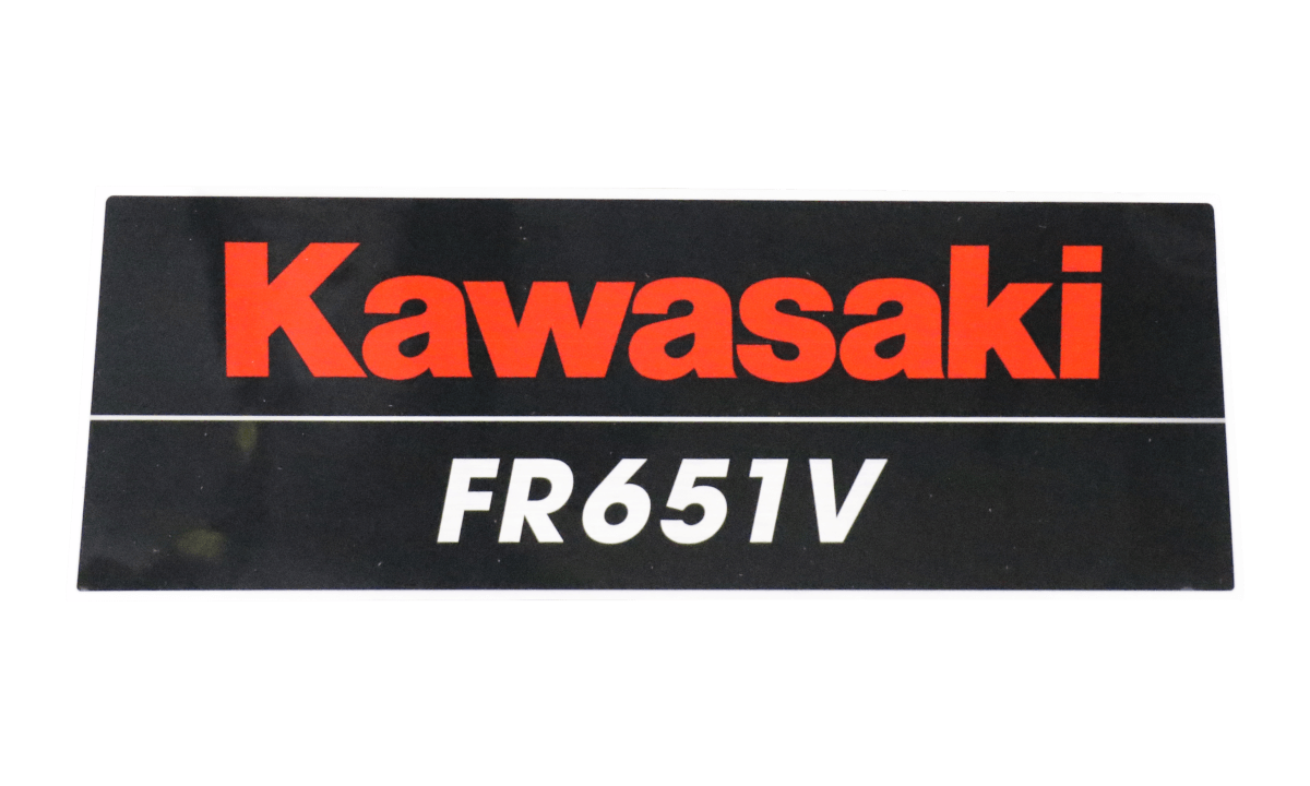 FR651V Engine Cover Decal