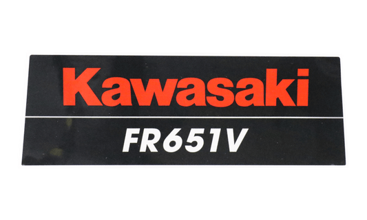 FR651V Engine Cover Decal