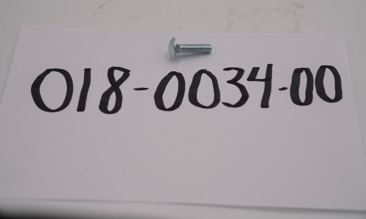 1/4 - 20 x 1 Carriage Bolt