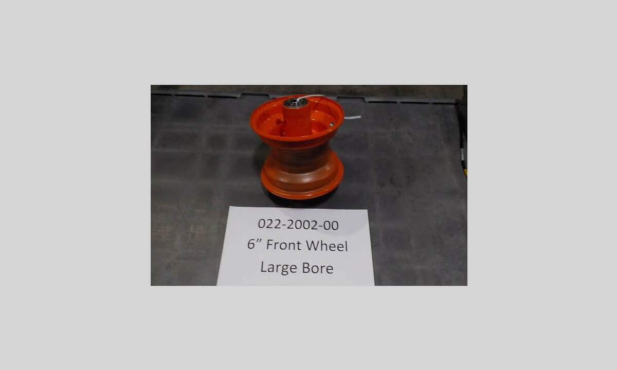 6" Front Wheel - Large Bore